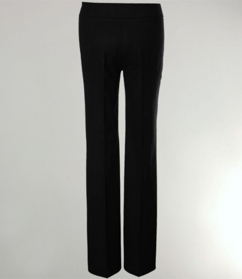 Pantaloni stofa neagra lana
