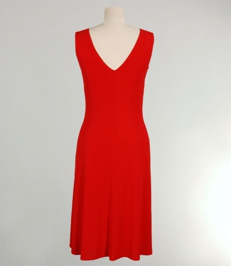 Rochie de viscoza cu falduri