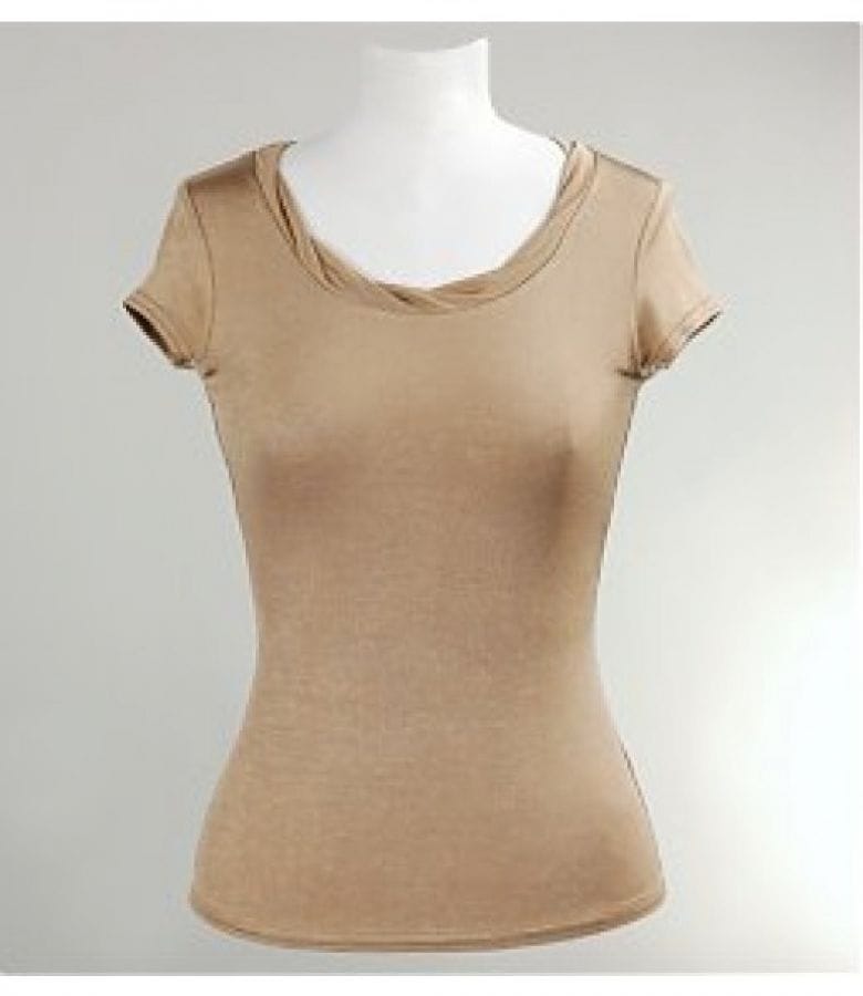 Tricou jerse satinat