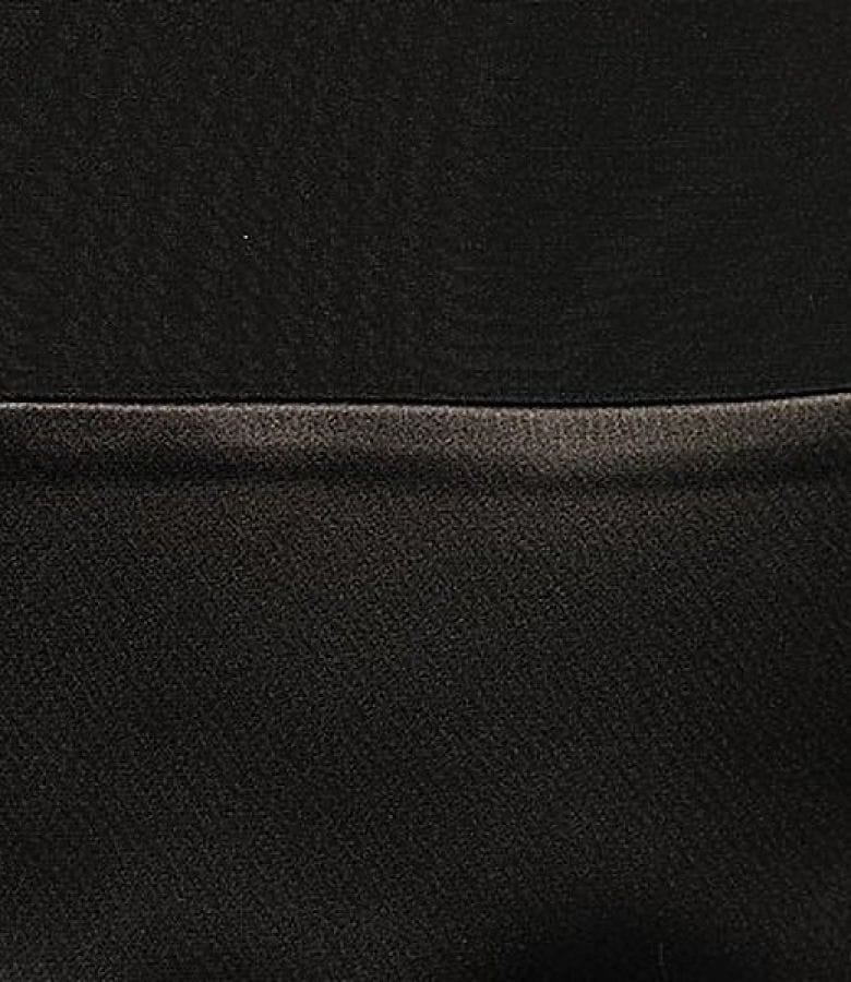 Rochie din saten negru