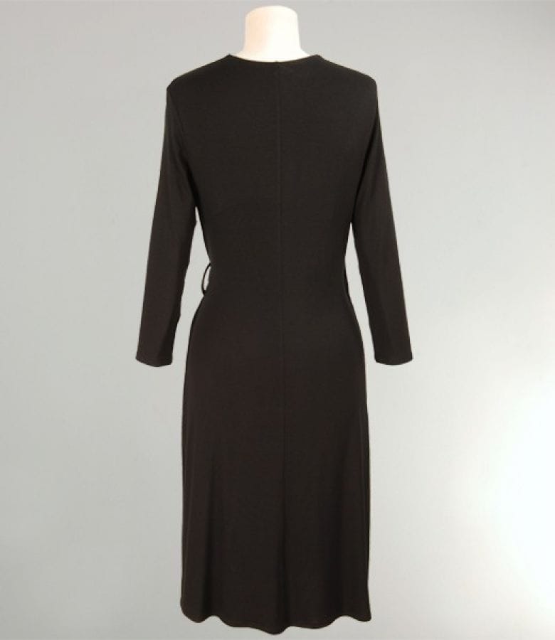 Rochie jerse uni cu catarama