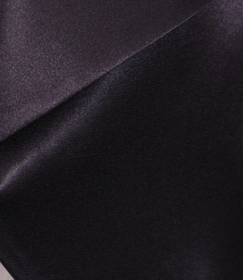 Bolero din saten negru