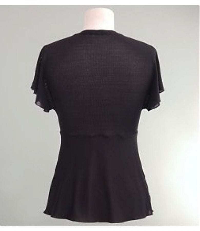 Tricou cu fronseuri sub bust