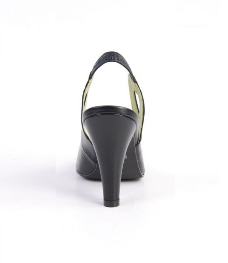Sandale Again&Again din piele neagra 9627