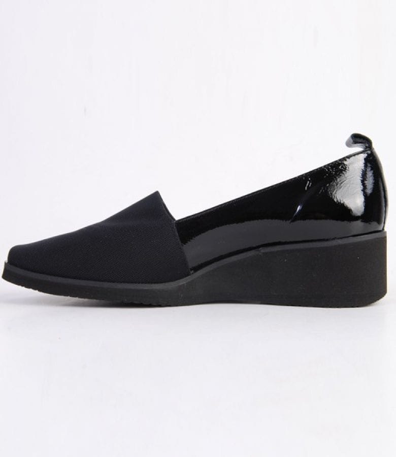 Pantofi Elisa Melli din piele neagra AZ721
