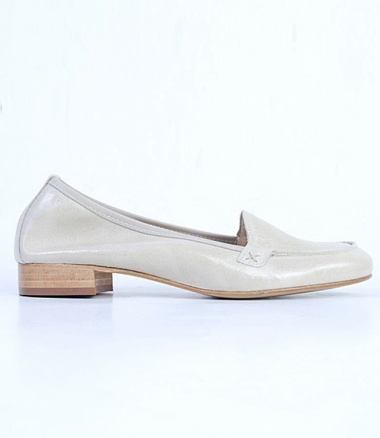 Pantofi Astore din piele lacuita grej S45E