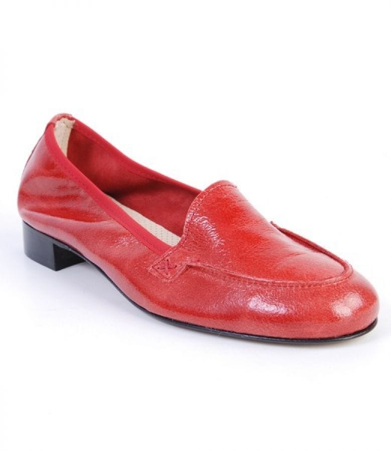 Pantofi Astore din piele lacuita rosie S45E