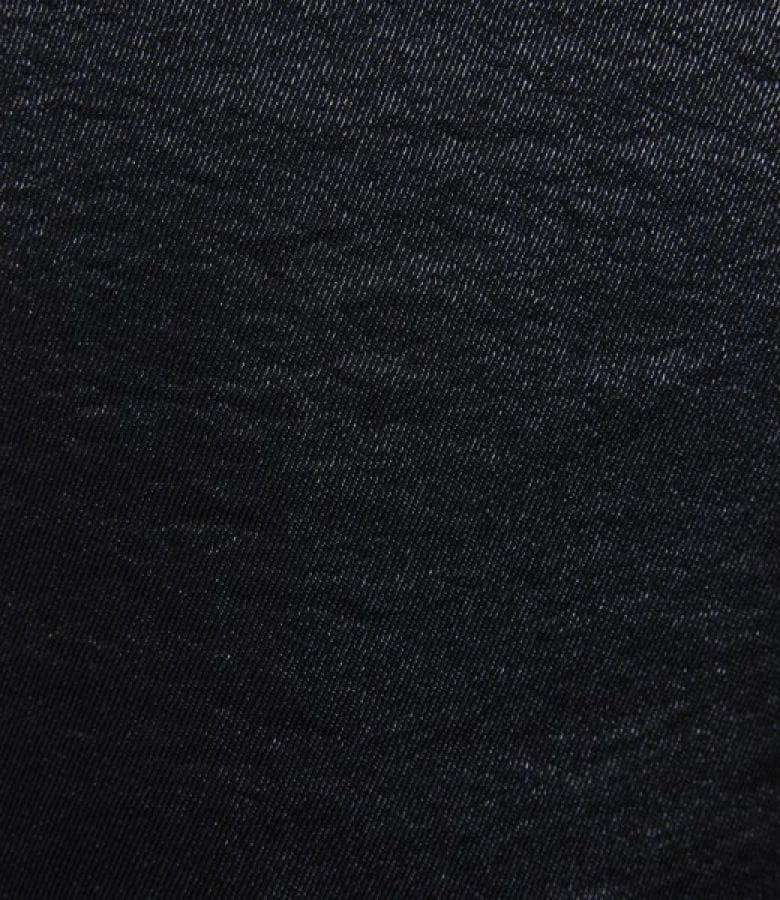 Fusta eleganta neagra cu efect satinat