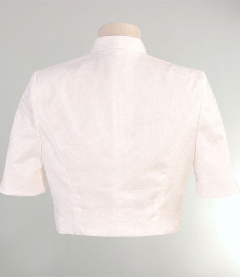 Bolero jaquard crem