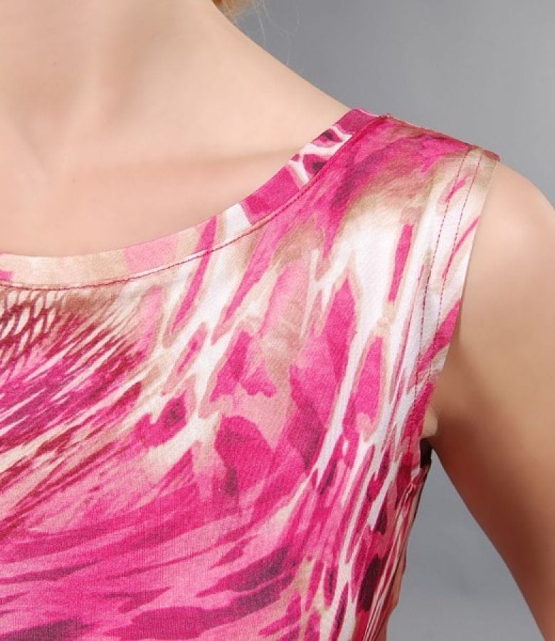 Tricou cu decolteu barcuta