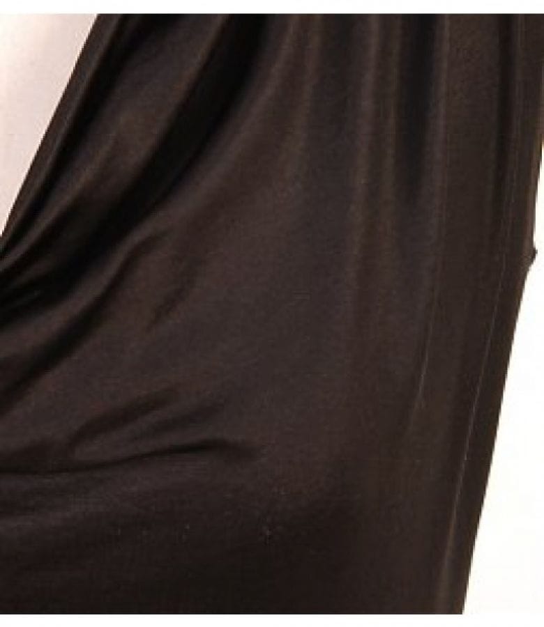 Tricou cu falduri cu efect satinat