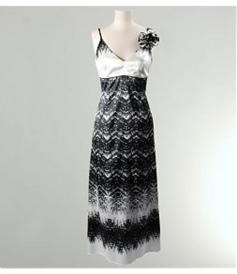 Rochie lunga din saten elastic cu bretele