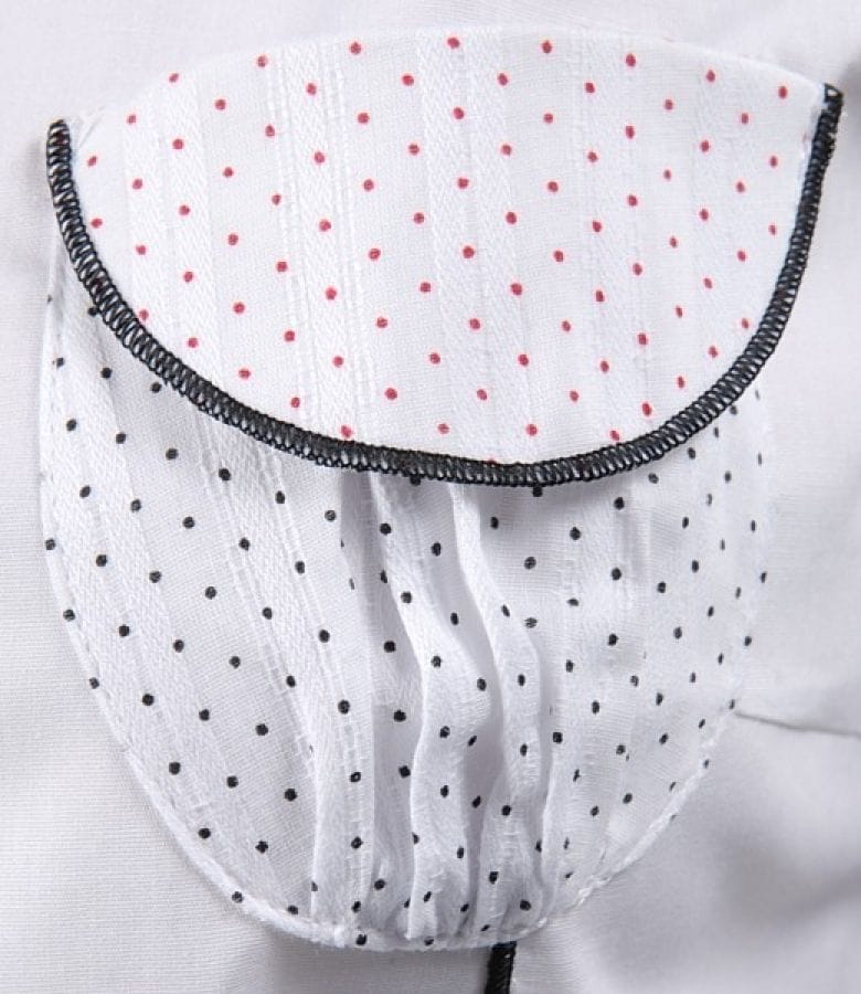 Camasa din bumbac elastic cu buline si aripioare