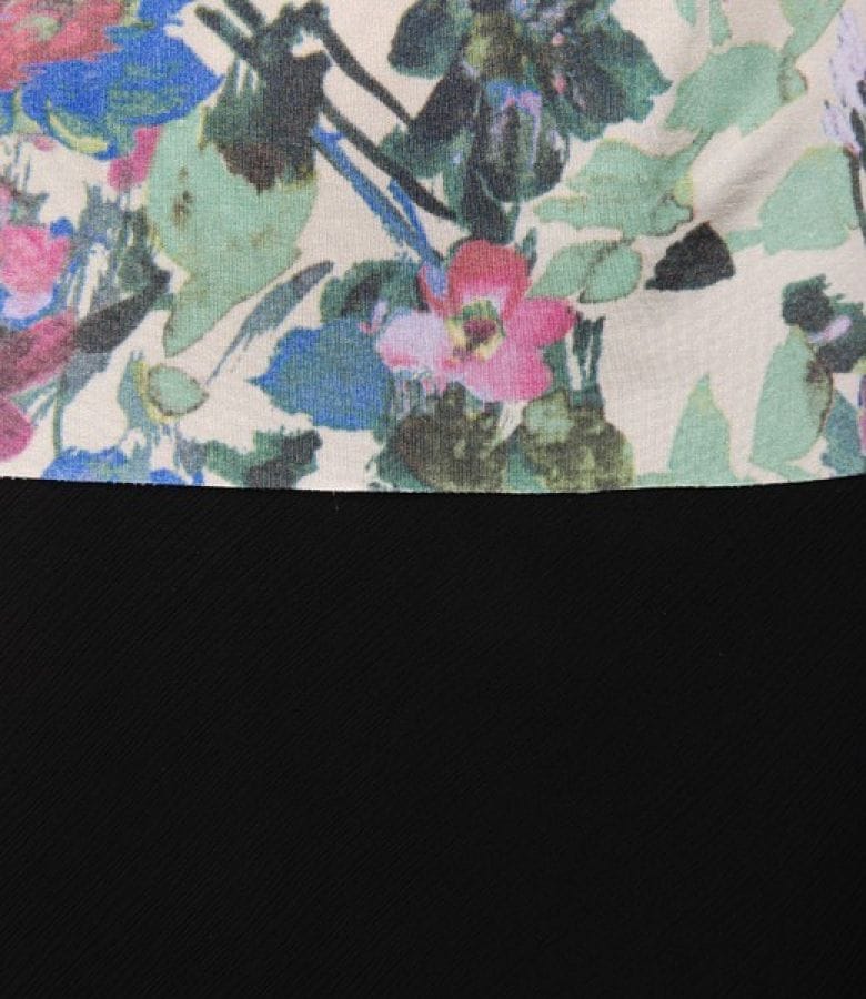 Tricou fluture din jerse imprimat
