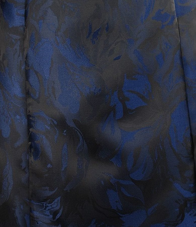 Rochie din brocart satinat cu curea