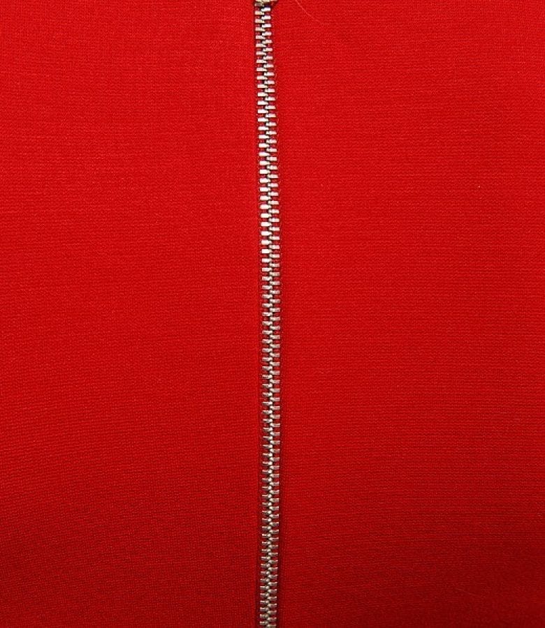 Rochie din jerse elastic gros rosu