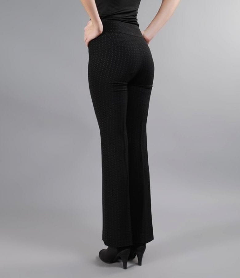 Pantaloni office din lana virgina elastica