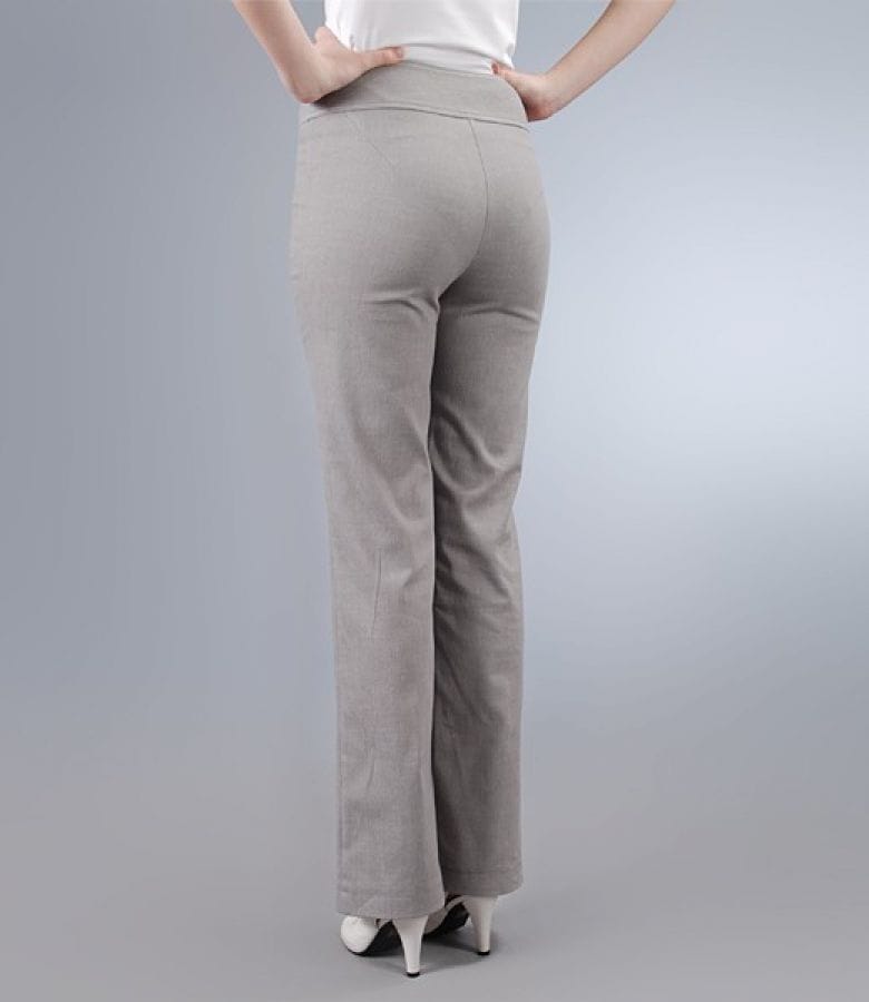 Pantaloni din bumbac elastic cu tighele