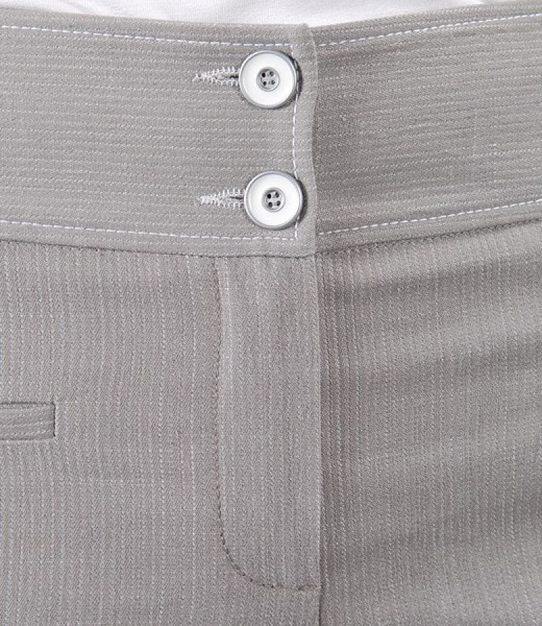 Pantaloni din bumbac elastic cu tighele