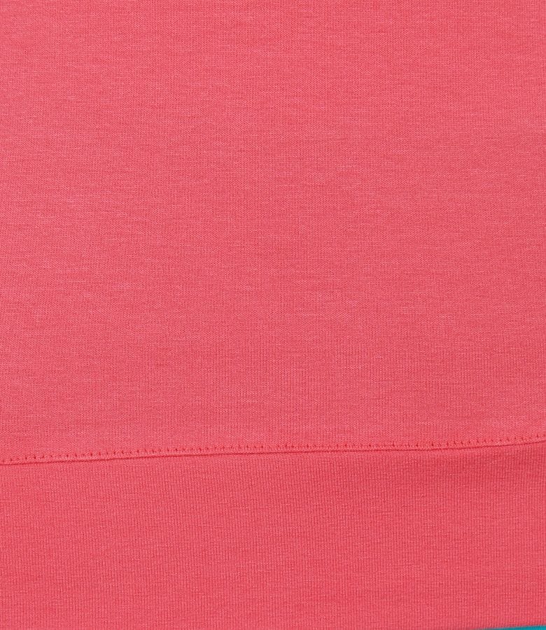 Tricou din jerse uni cu umeri cazuti