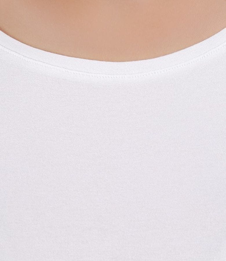 Tricou din jerse uni cu maneci raglan