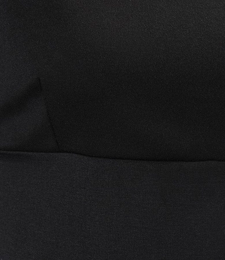Rochie din jerse elastic negru