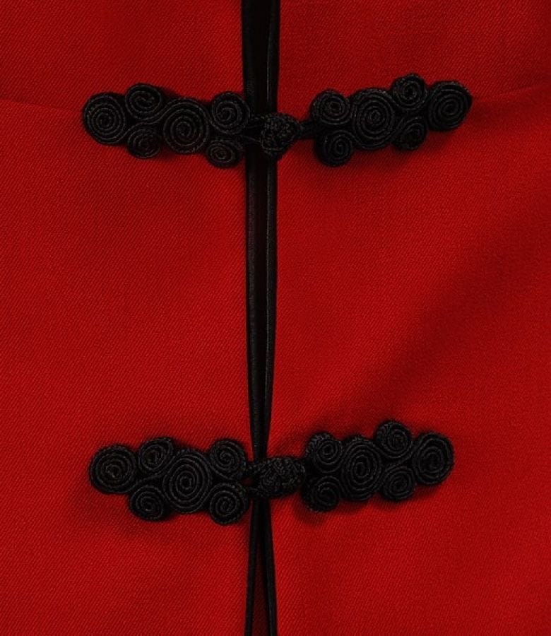Sacou elegant cu brandemburguri