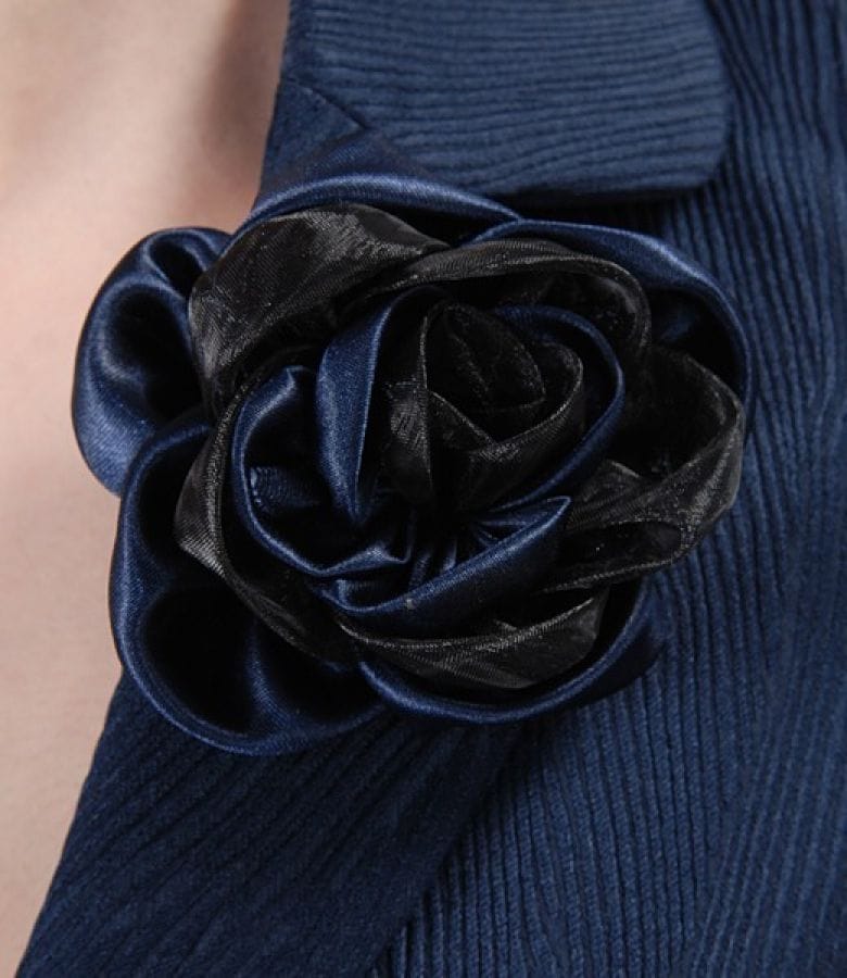 Sacou din brocart elastic cu floare