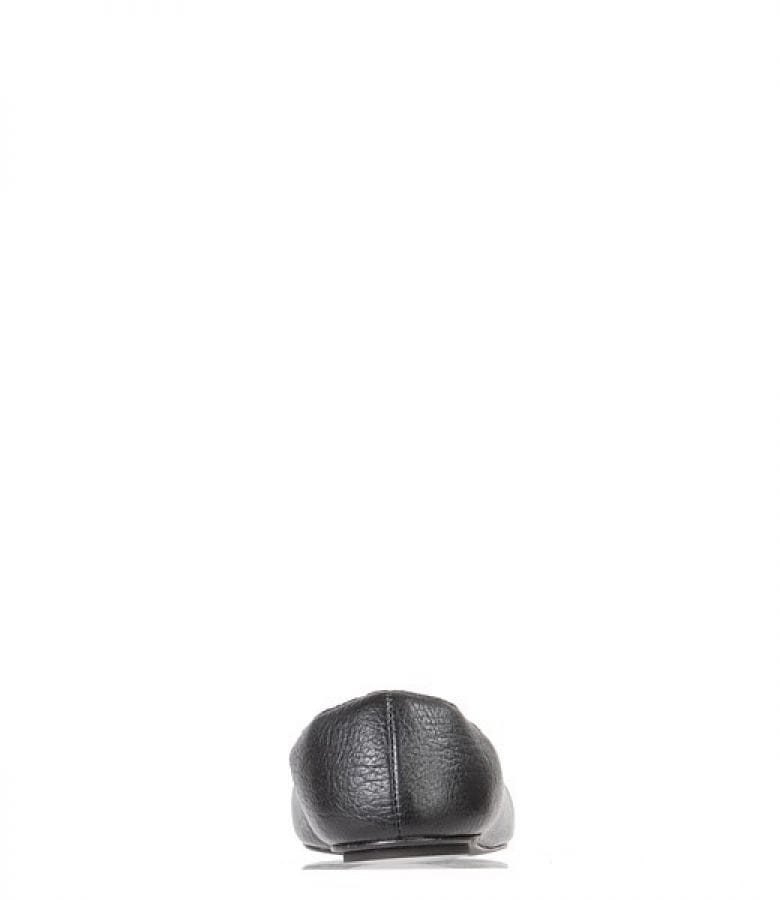 Balerini din piele neagra Miezko M1832