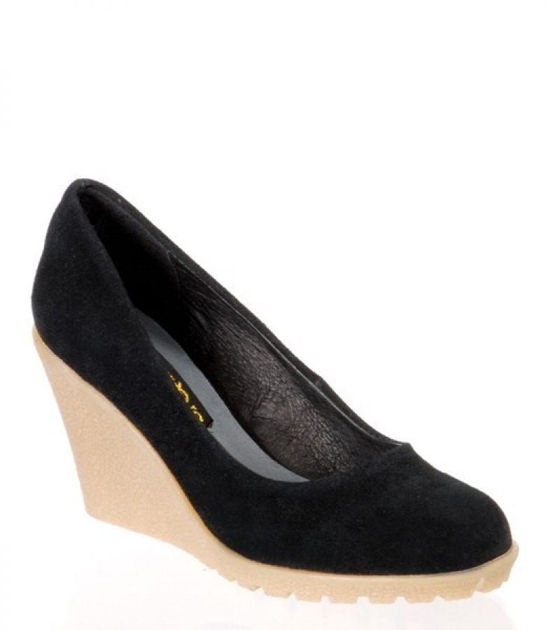 Pantofi din piele neagra Xti 29003