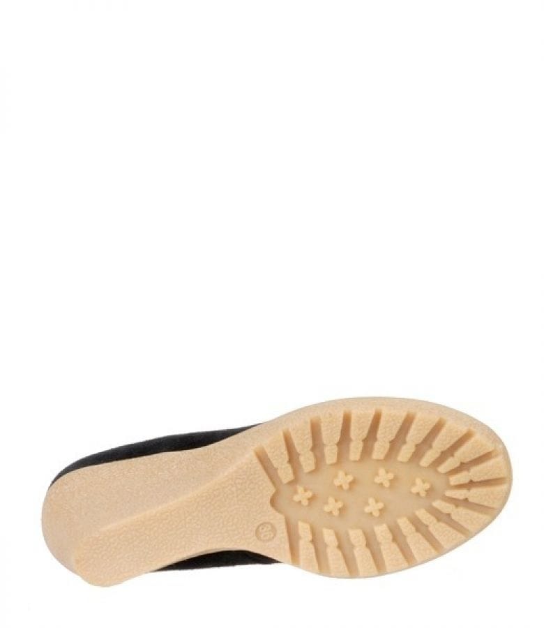 Pantofi din piele neagra Xti 29003