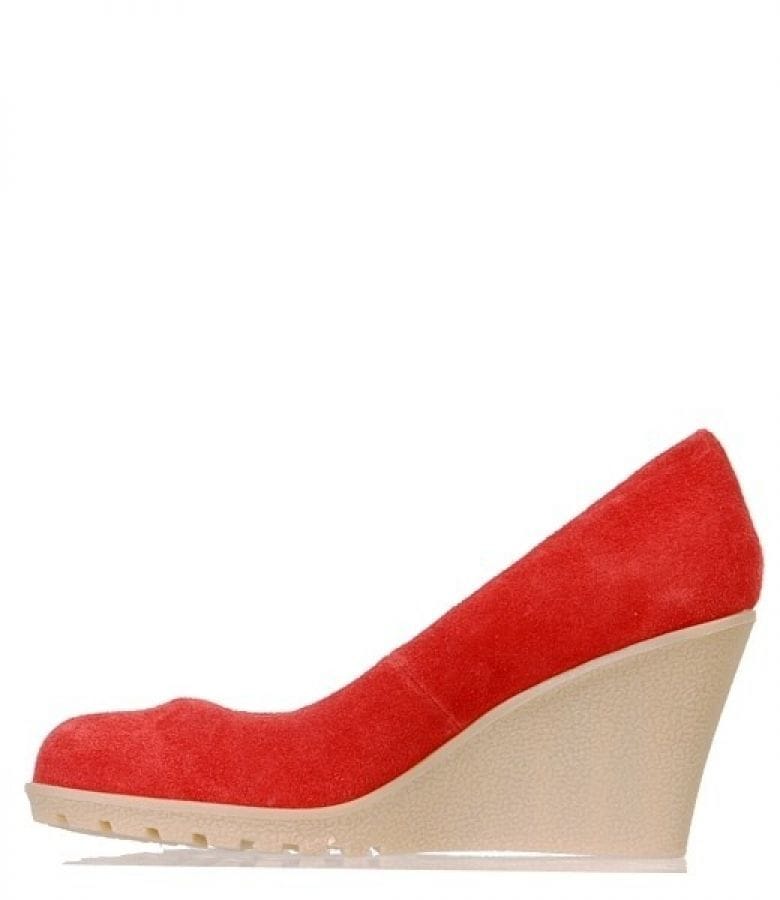 Pantofi din piele rosie Xti 29003