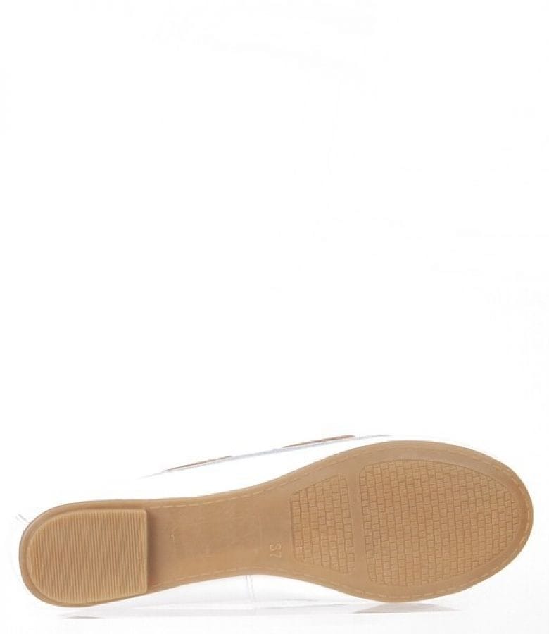 Pantofi  din piele alba Xti 29053