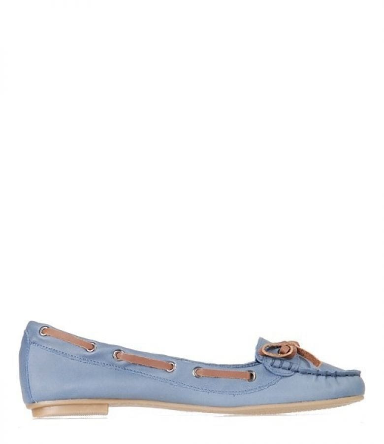 Pantofi din piele albastra Xti 29053