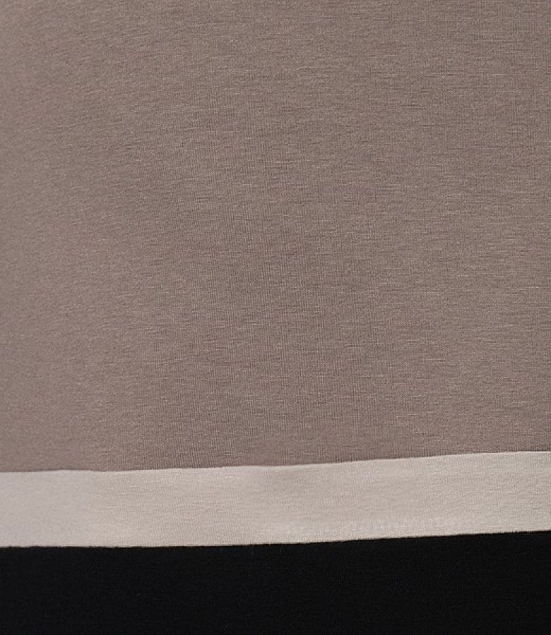 Rochie din jerse elastic cu decolteu in V