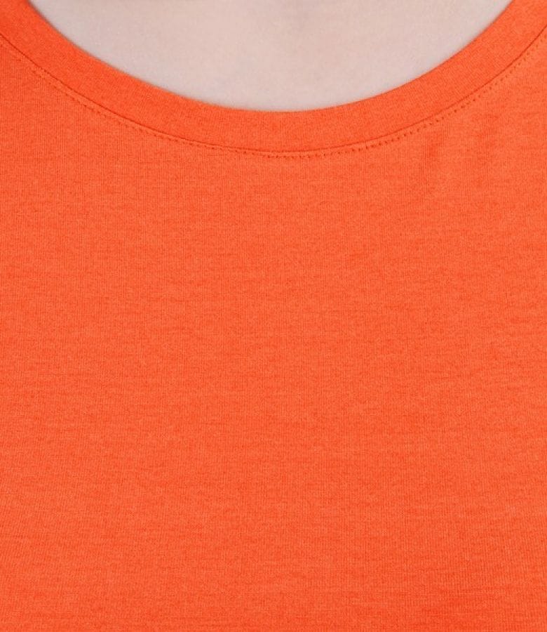 Tricou din jerse elastic imprimat cu maneci raglan