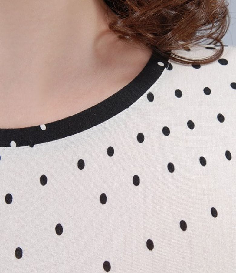 Tricou jerse imprimat cu cordon