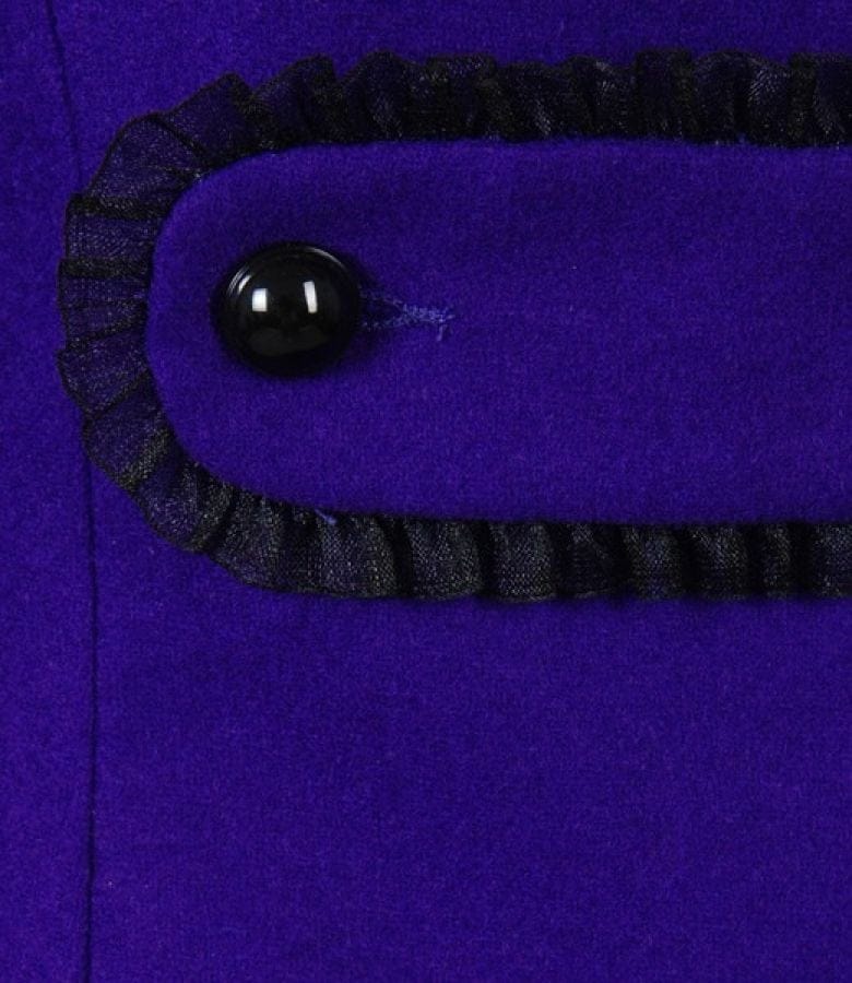 Sacou elegant din lana virgina cu casmir