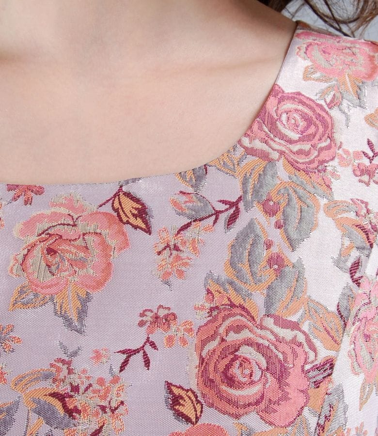 Rochie eleganta din brocart