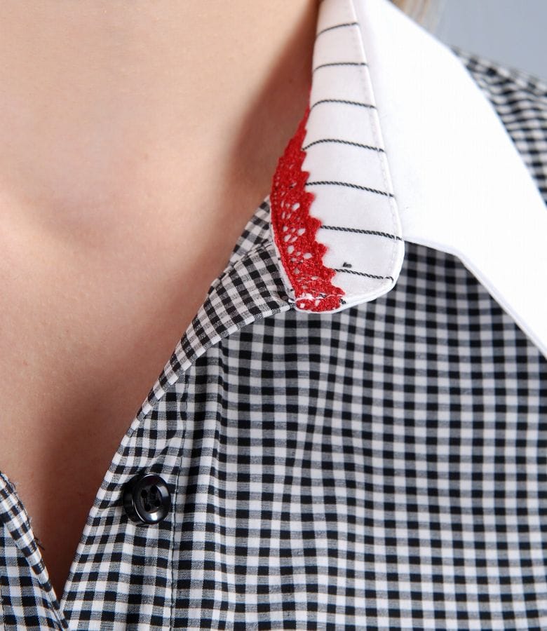 Camasa cu bumbac elastic in carouri