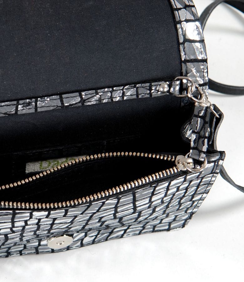 Poseta Dada Kikuya Argintiu