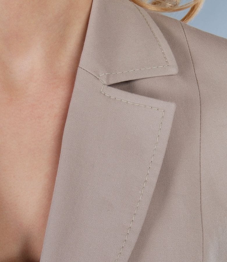 Sacou office din bumbac elastic