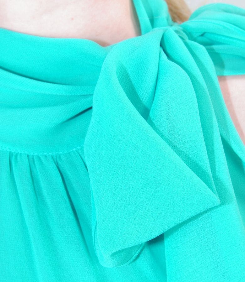 Rochie din voal cu esarfa