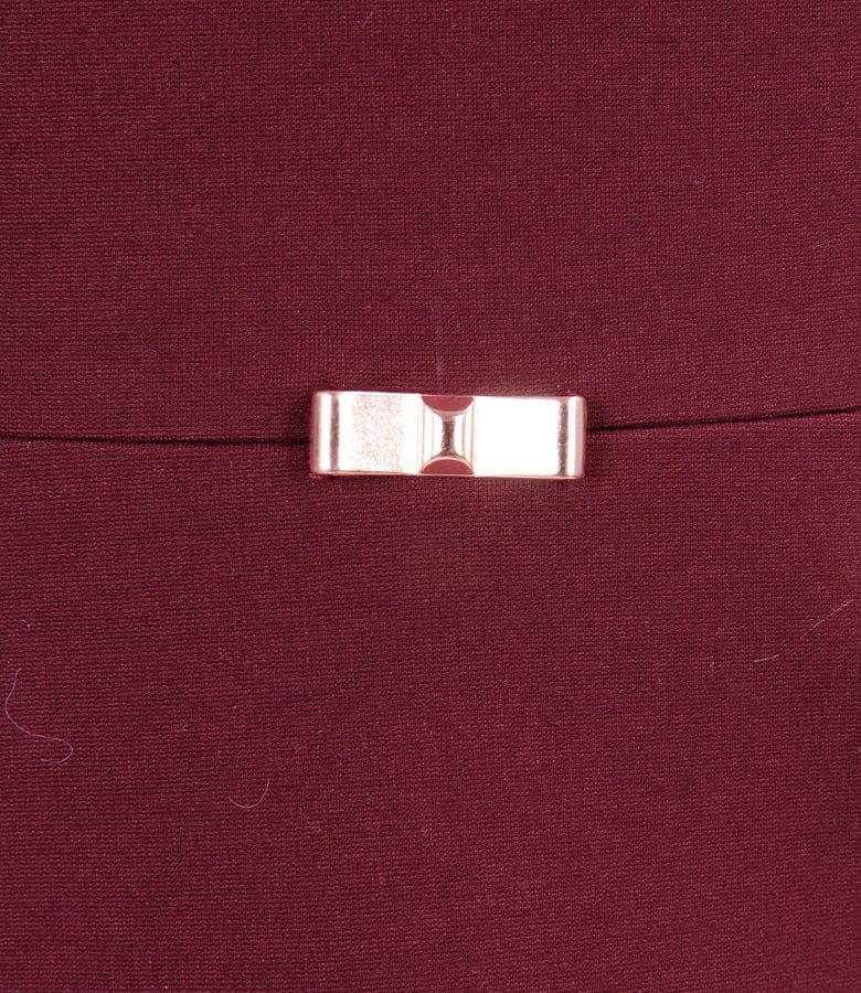 Rochie evazata din jerse elastic gros