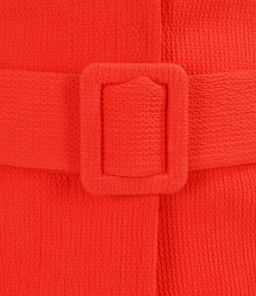 Sacou office din bumbac elastic cu cordon