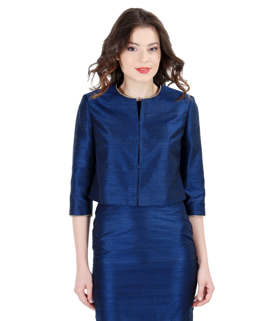 Sacou elegant din tafta de matase