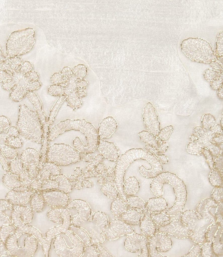 Rochie de seara din tafta de matase cu aplicatie