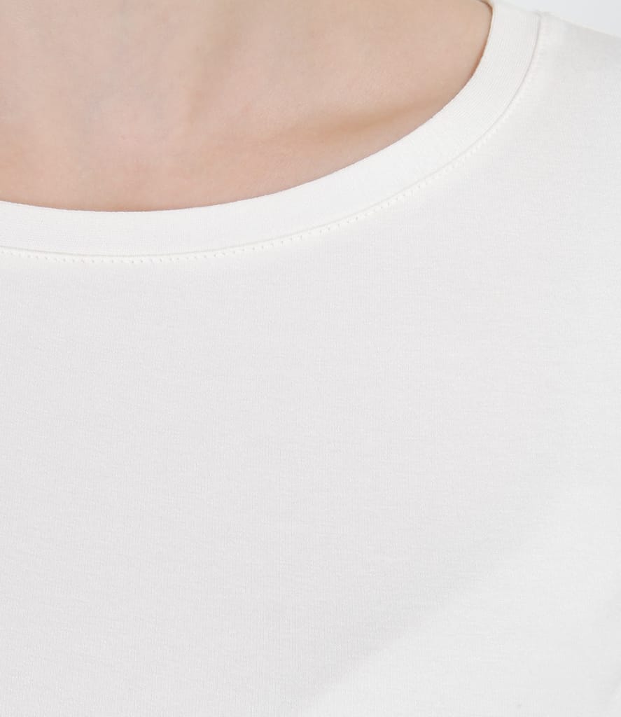 Tricou din jerse uni cu garnitura