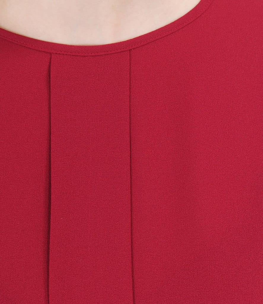 Bluza din voal cu fenta