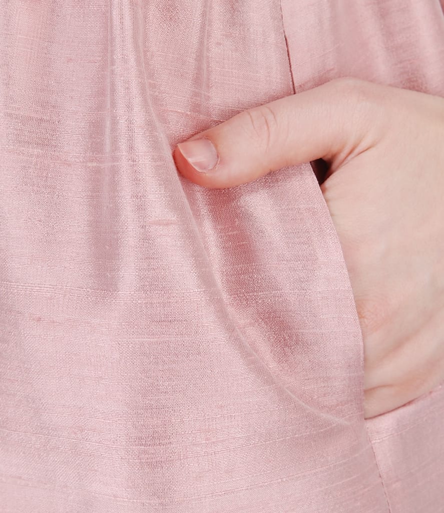 Rochie de seara evazata din tafta de matase cu cristale